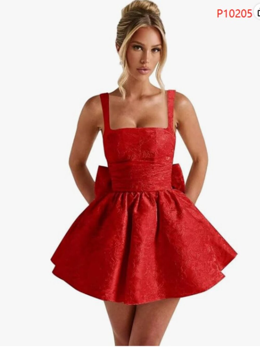 Jacquard Satin Homecoming Dresses for Teens Short Prom Dress2025 with Bow A Line